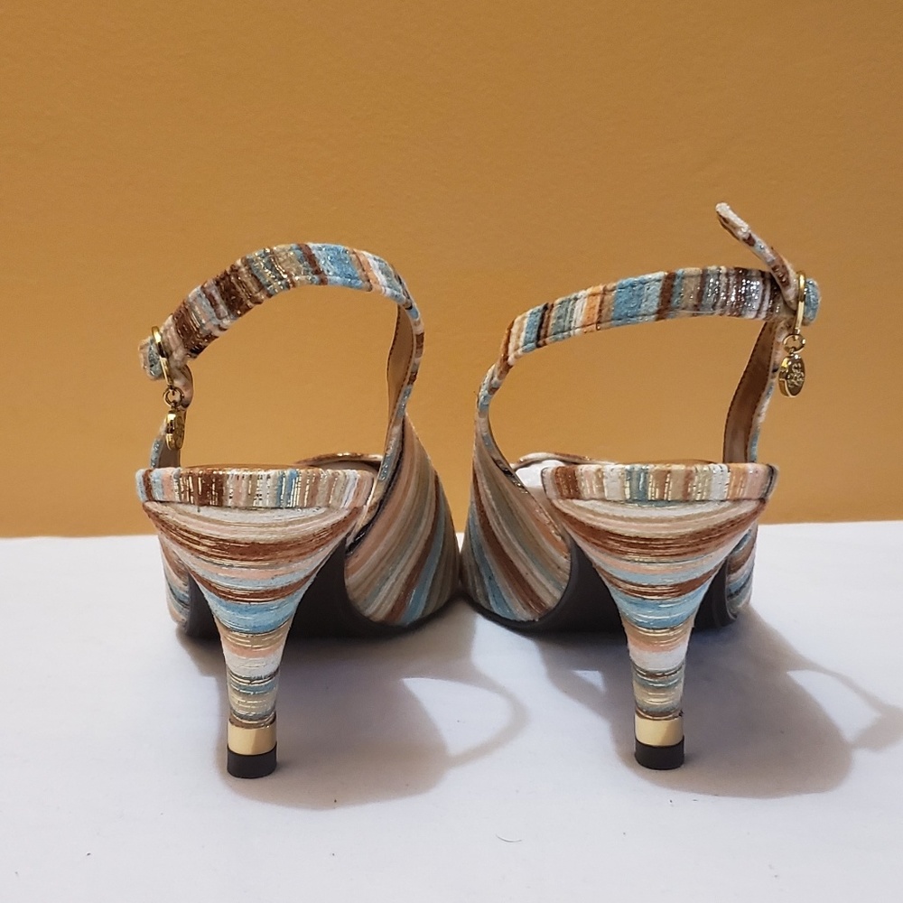 J. Reneé Open Toe Sling Pump - Picture 3 of 5